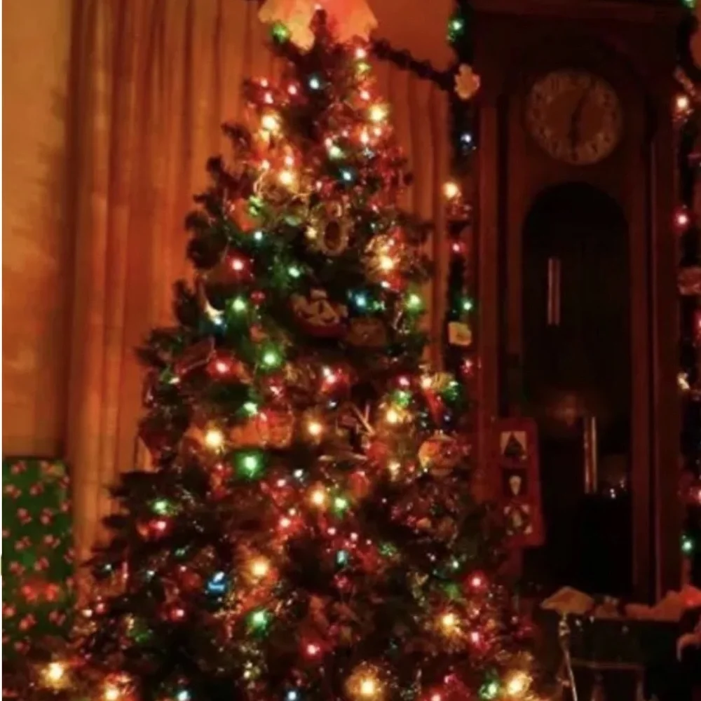 Multi-Colored Battery Operated Christmas Lights 50 LED 16FT Waterproof String...